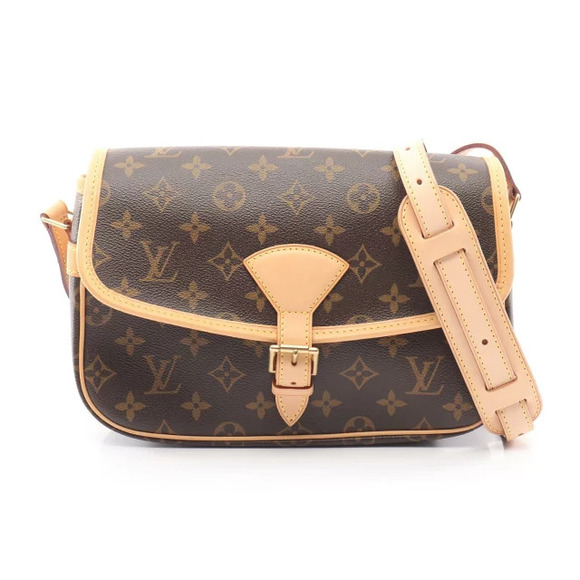 Louis Vuitton Handbags - Louis Vuitton Sologne Shoulder Bag Canvas Leather Monogram Brown